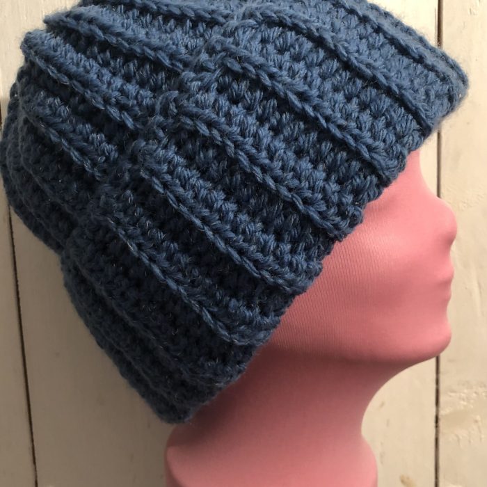 Beanie blau